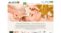 Desktop Screenshot of elanbeauty.com